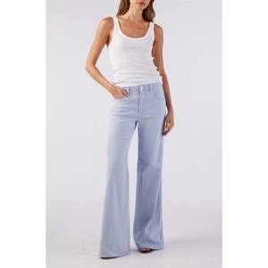 AMO Light Blue Flare & Wide Leg Jeans